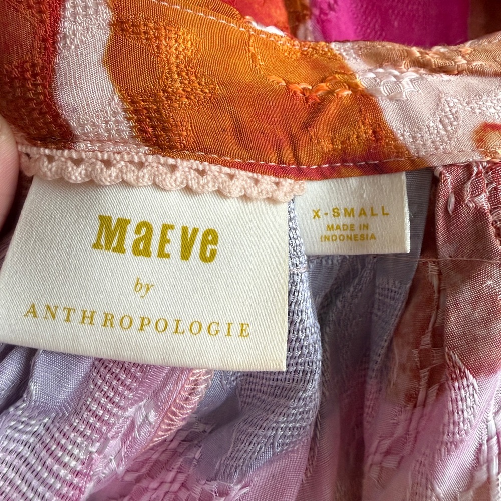 Anthropologie Maeve Jessamine Maxi dress XS - Picture 12 of 13